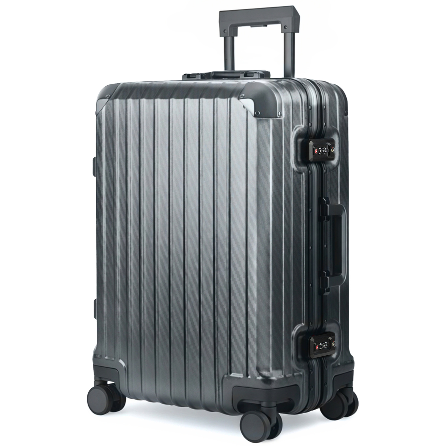 Lugg Solo Explorer 20 Inch Cabin Suitcase (55X38x22cm) ¿ 5 Year Warranty - Space Grey