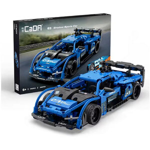 CaDa 1:18 Blue Shadow Sports Car  380 Pieces