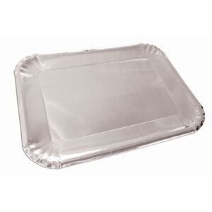 Bristol Novelty Silver Paper Platters (Pack of 6)