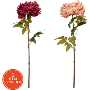 Large Autumn Faux Pom Stem