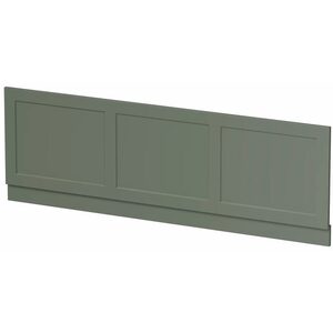 Matt Green Bath Panel 1700mm - Traditional Side MDF