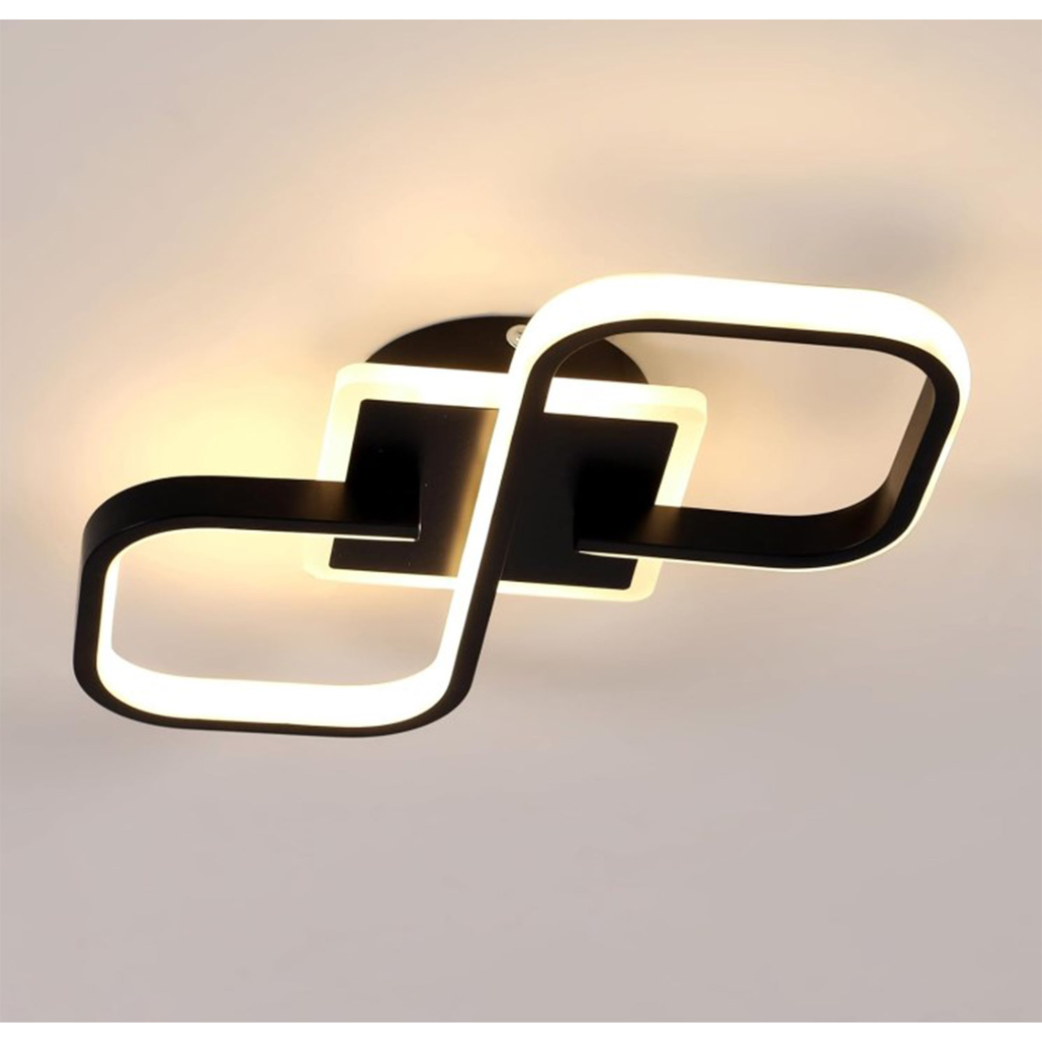 The Bath Plus Tb+ Led Black Ceiling Light - Black