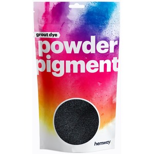 Hemway Grout Powder Pigment Dye Metallic Charcoal Black 100g