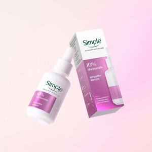 Simple 10% Niacinamide Serum Vitamin B3 Booster Brightening Skin, 30ml