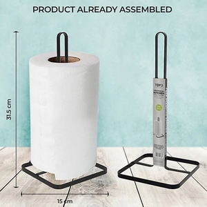 Free Standing Kitchen Paper Holder Organiser