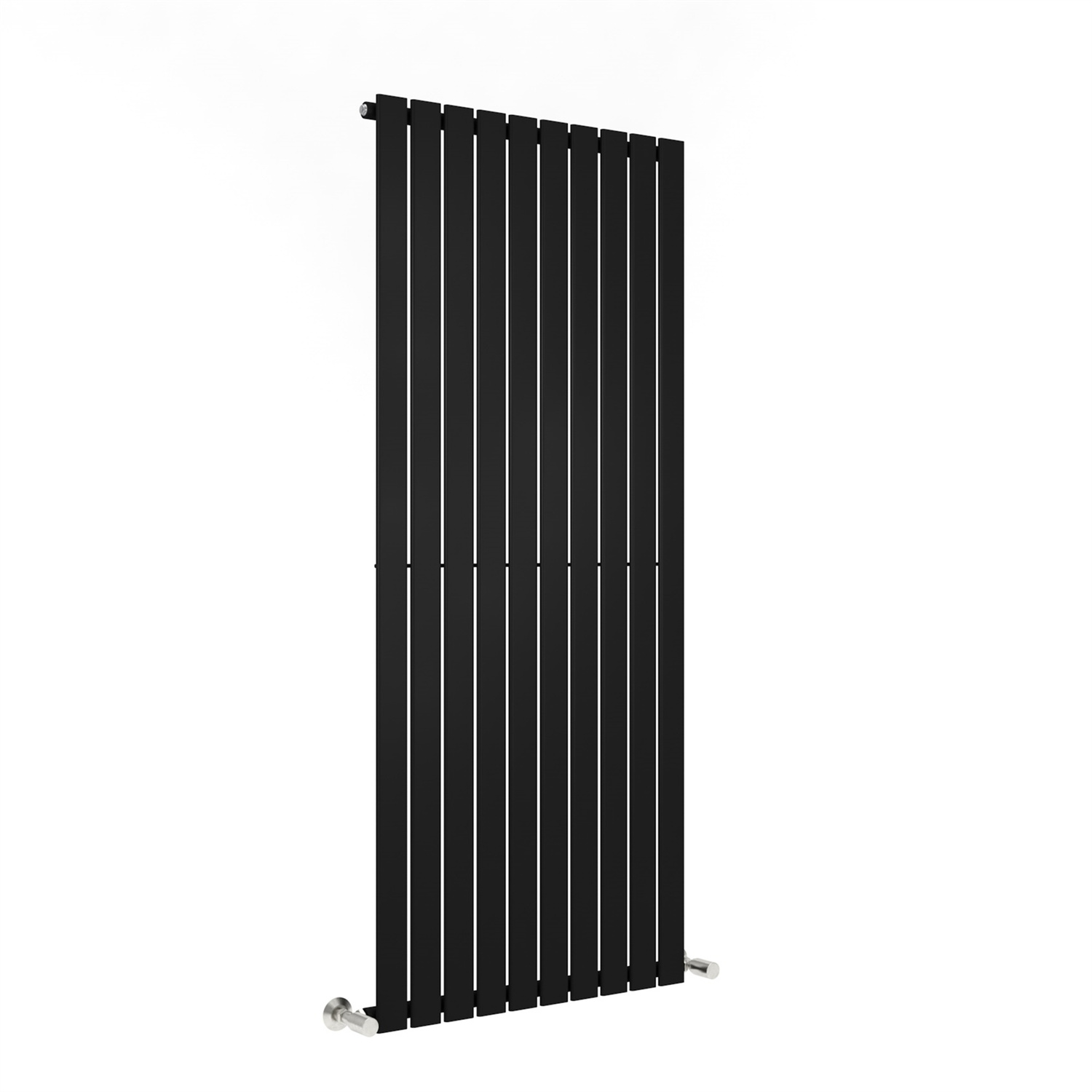 Mcc Direct Single Flat Panel Vertical Radiator 1800X680 Mm Black