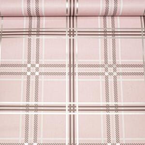 Holden Decor Pink Check Paste The Wall Wallpaper N10603