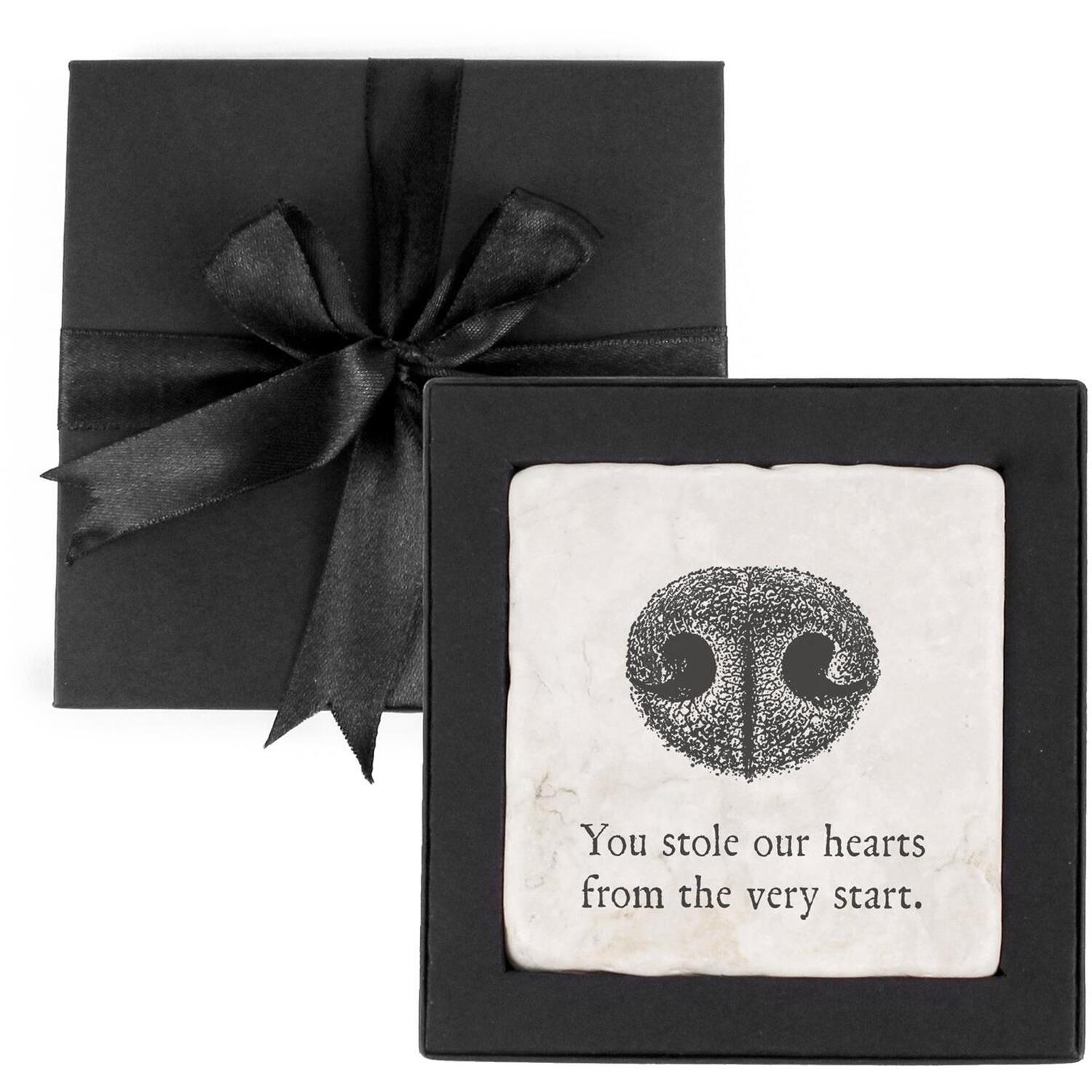 Image of New Dog Marble Coaster Gift Box&hellip;