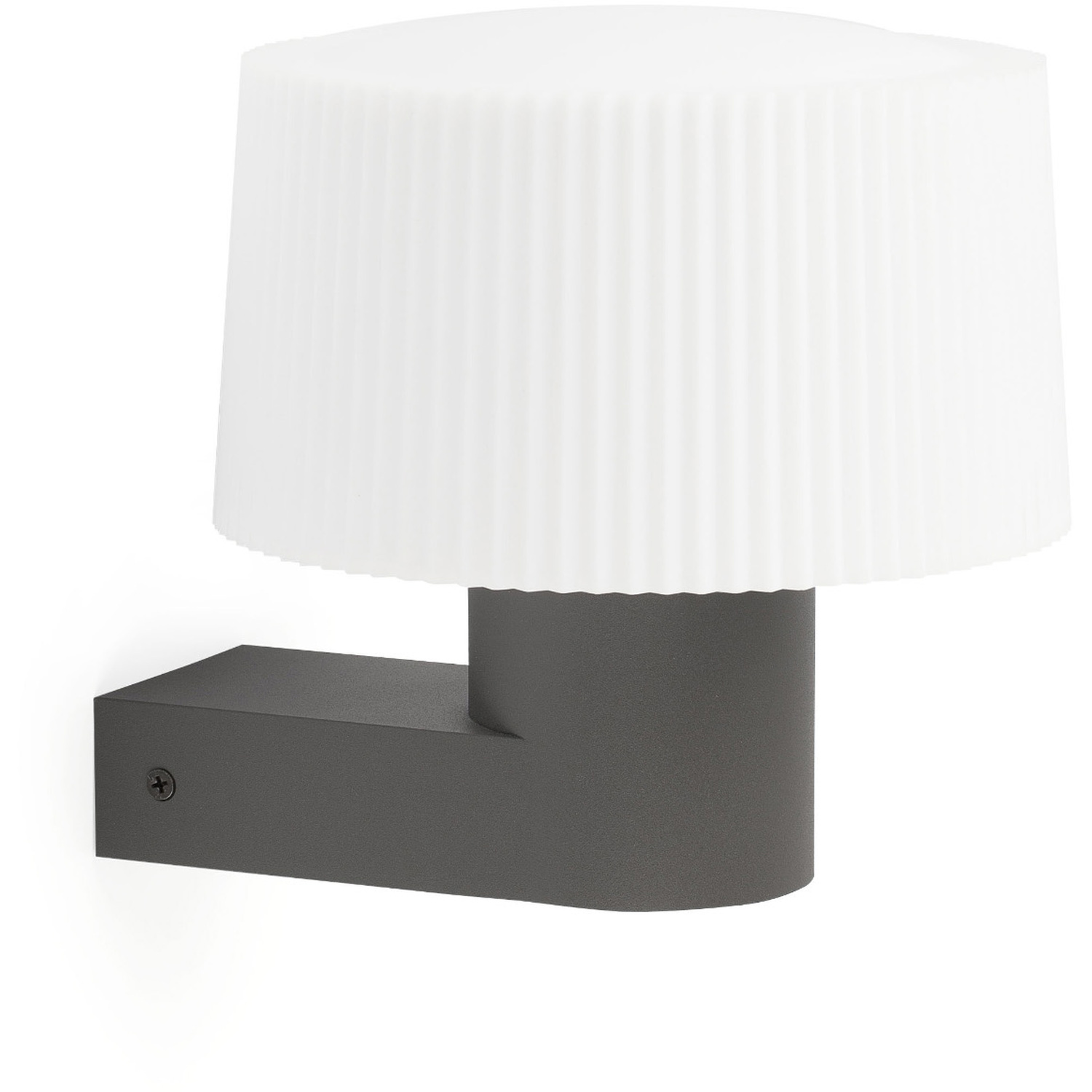 Faro Lighting Muffin Wall Light Grey - Grey