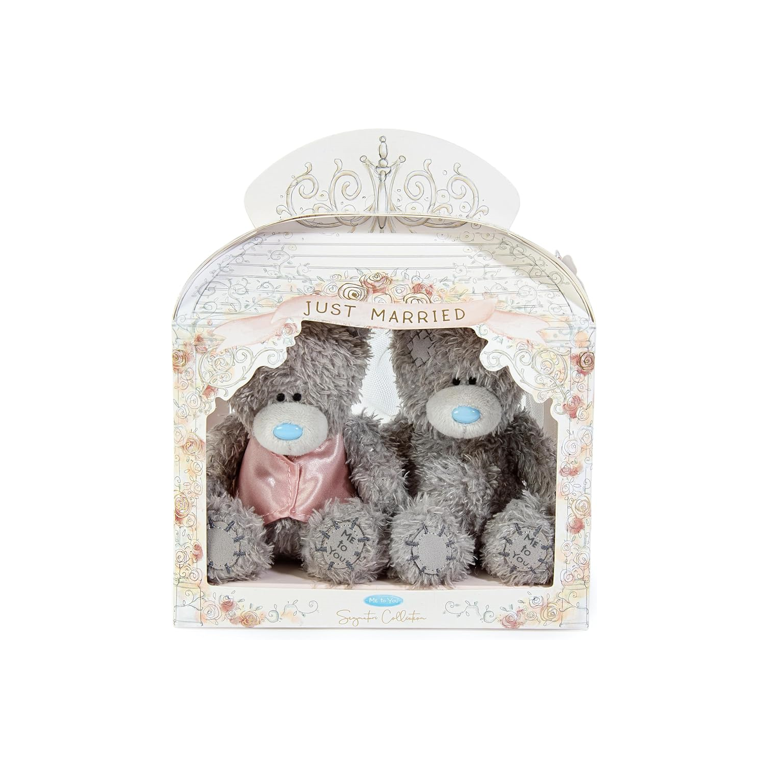 Me to You Tatty Teddy Bride and Groom Bears In Gift Box - Signature Collection - Image 6