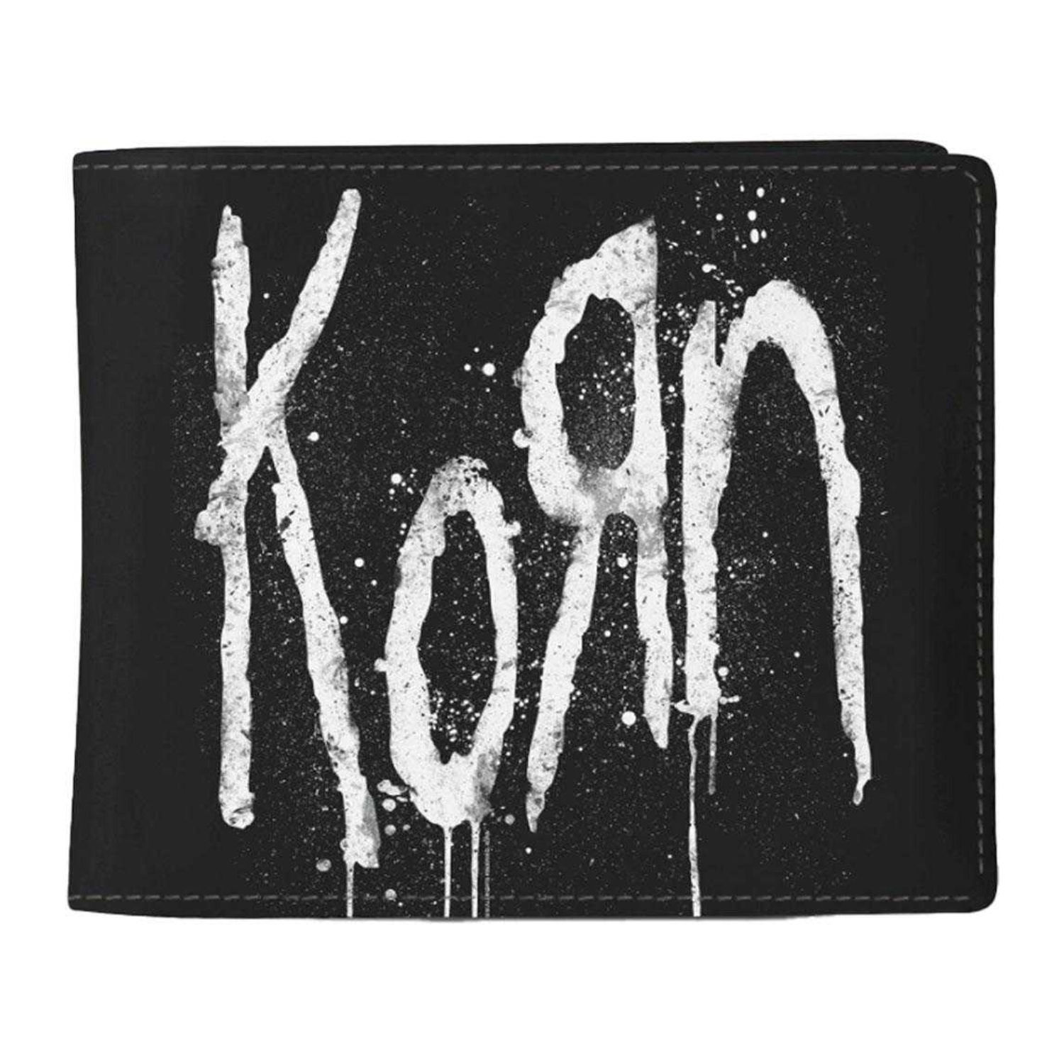 Korn Still A Freak Wallet - Black/Silver