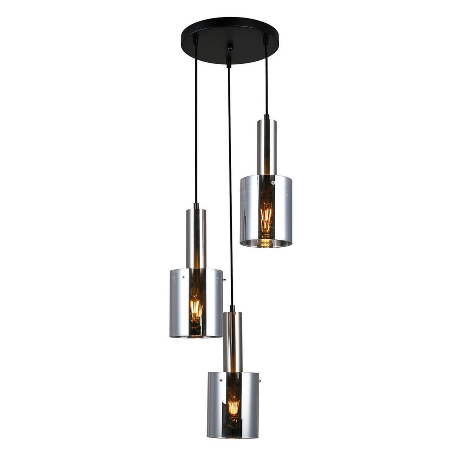 Italux Lighting Modern Pendant Light Nickel H - Nickel