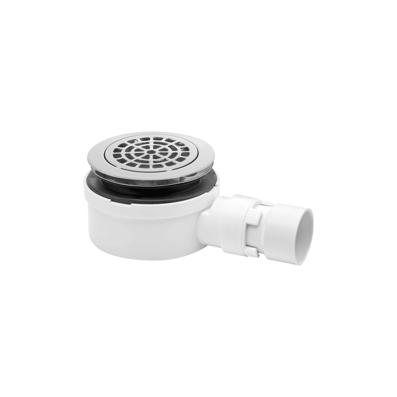 McAlpine 90mm Shallow Shower Trap - 53mm Height, Efficient Wastewater Removal - ST90CPB-P-53 - Image 3
