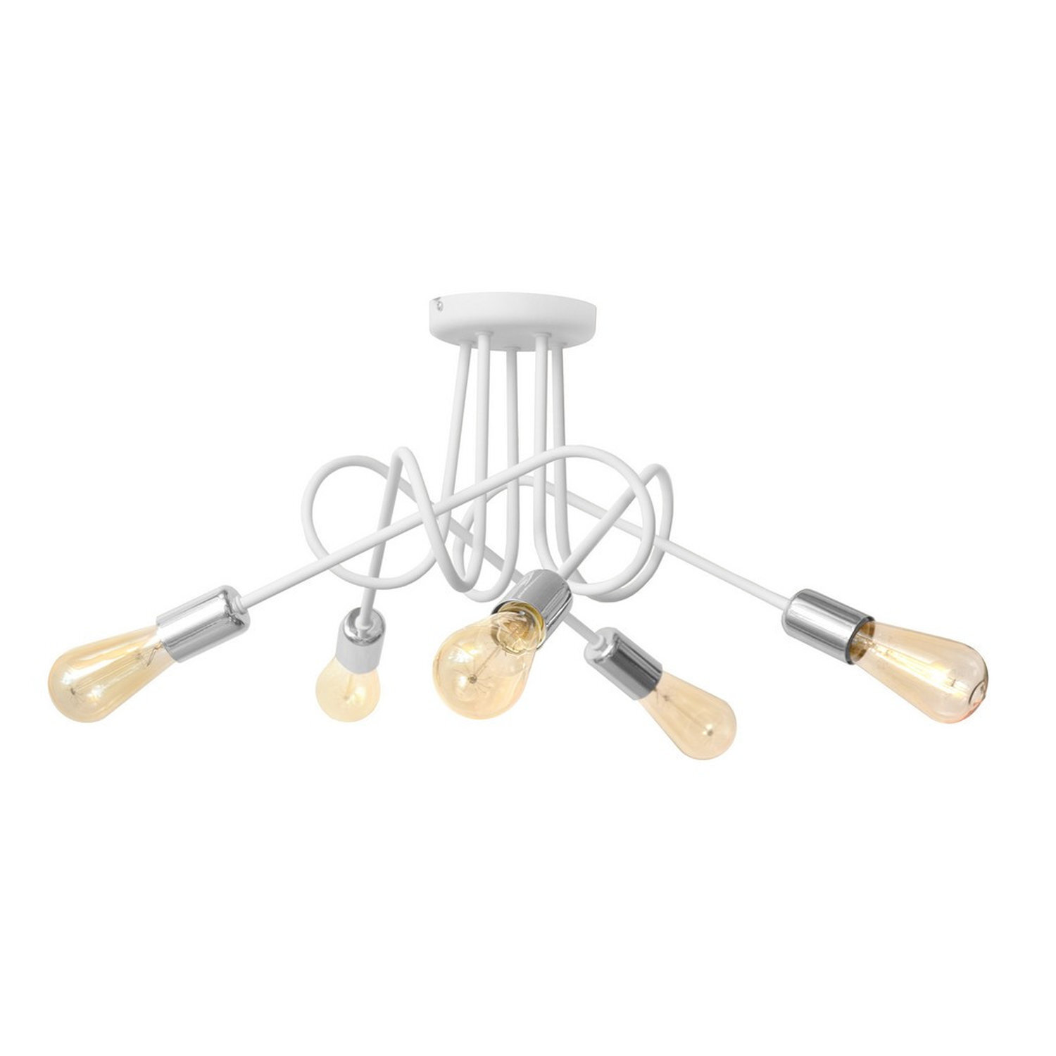 Helam Lighting Oxford Ceiling Light White