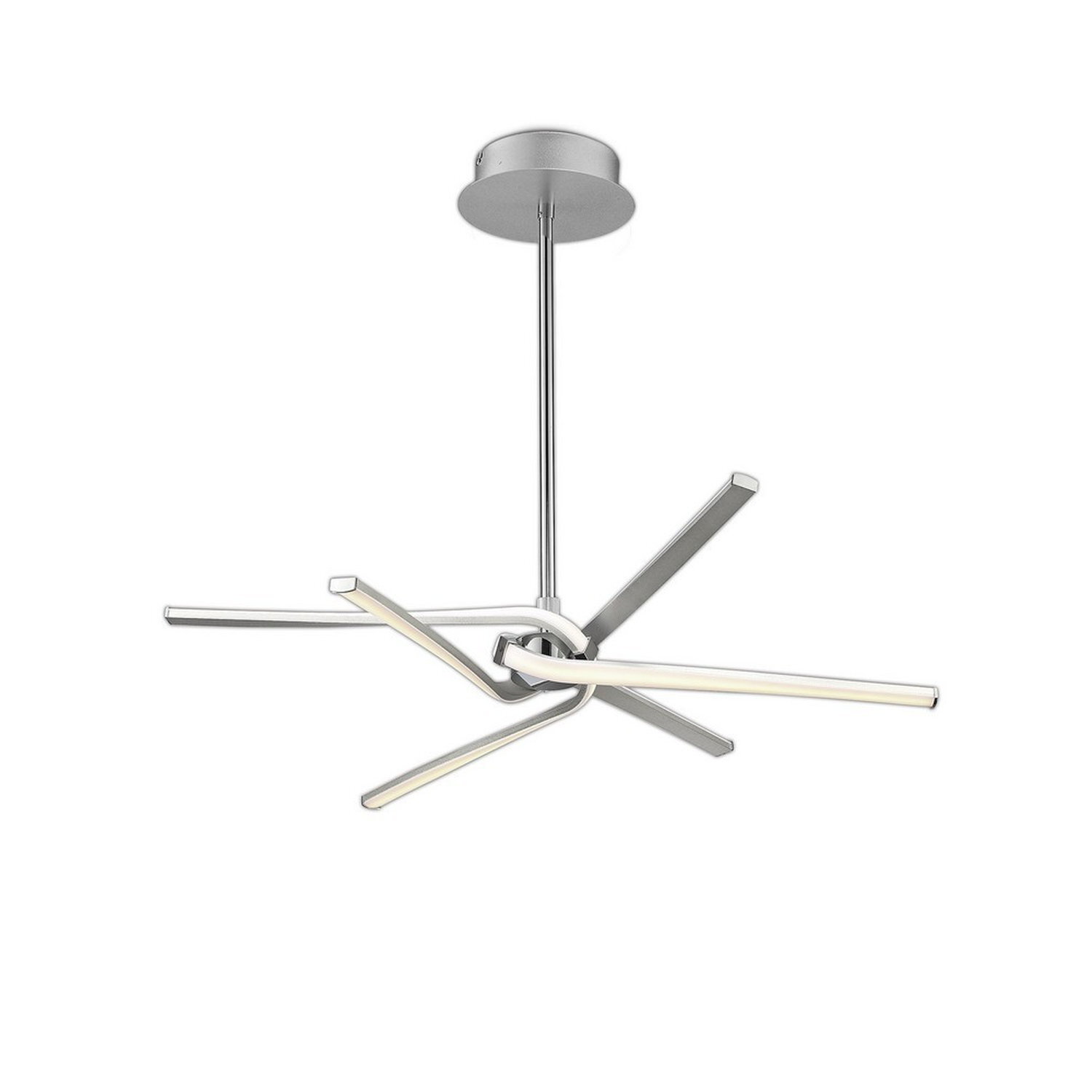 Inspired Lighting Knot Ceiling Light Silver