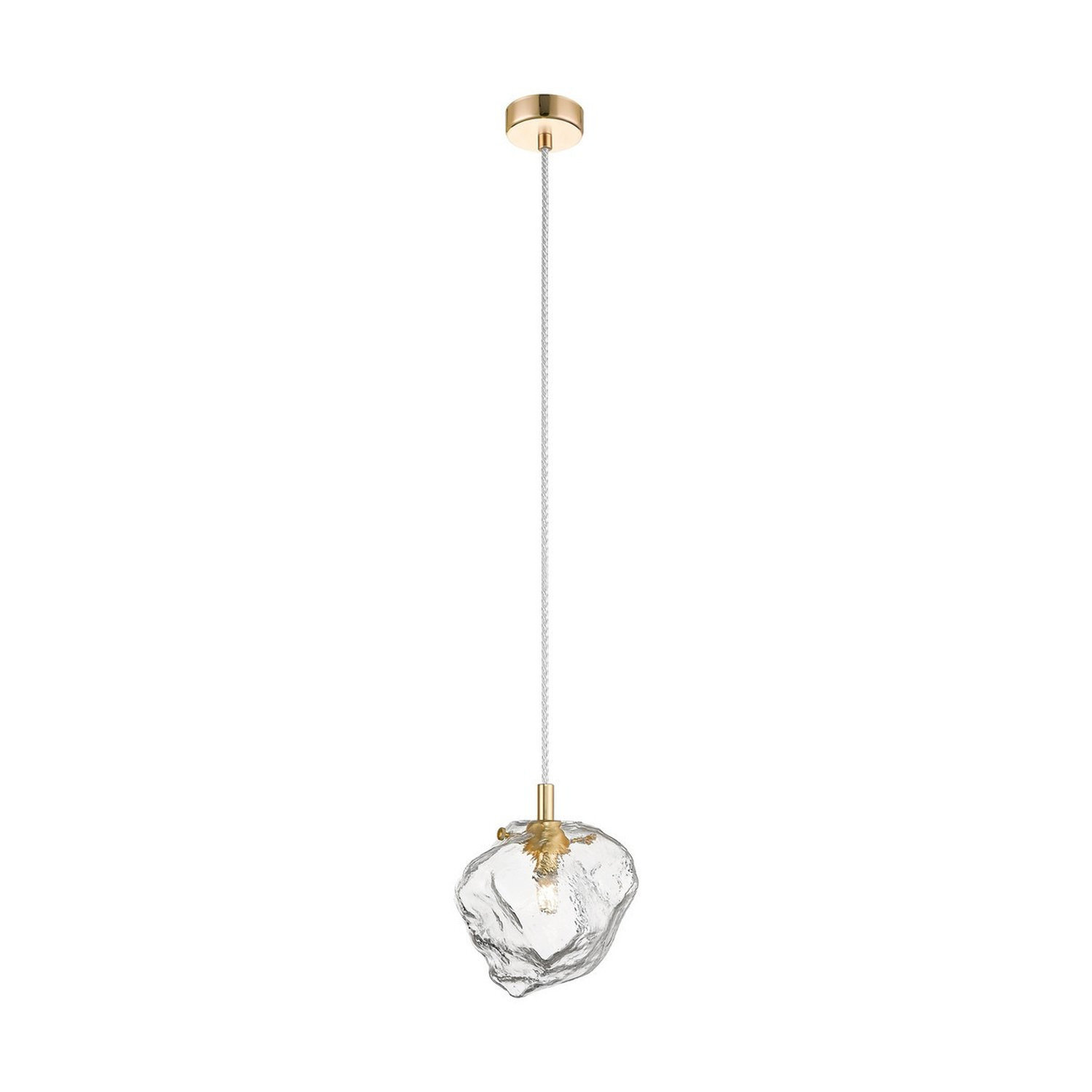Zumaline Lighting Rock Pendant Light Gold