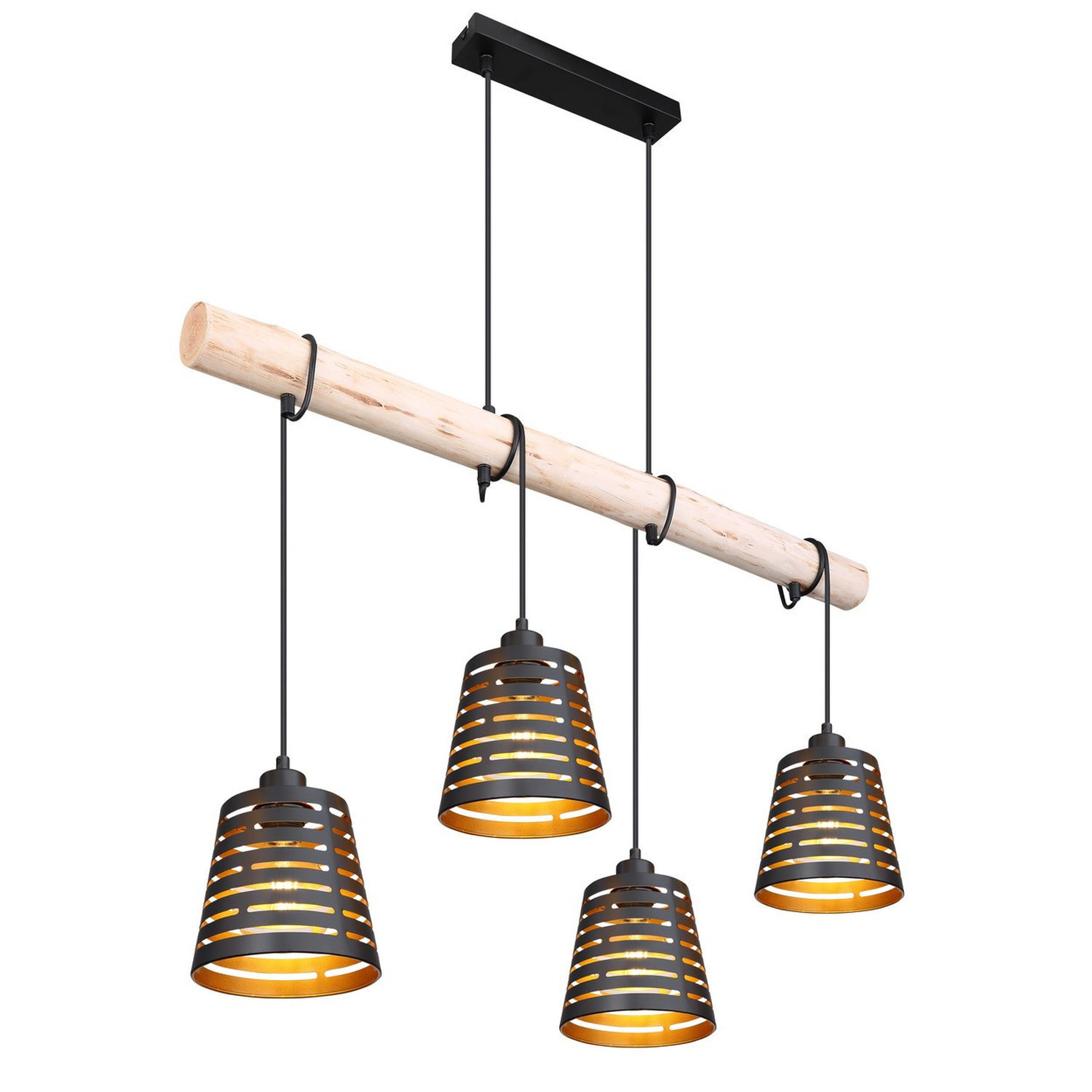 Globo Lighting Ablona Pendant Light Black