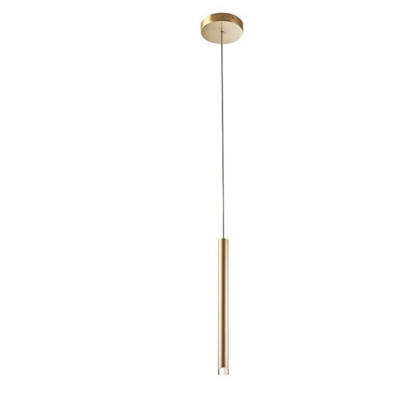 Netlighting Unisex Gold Candle Led Slim Ceiling Pendant Satin 360Lm 2700K Special Offer - Image 2