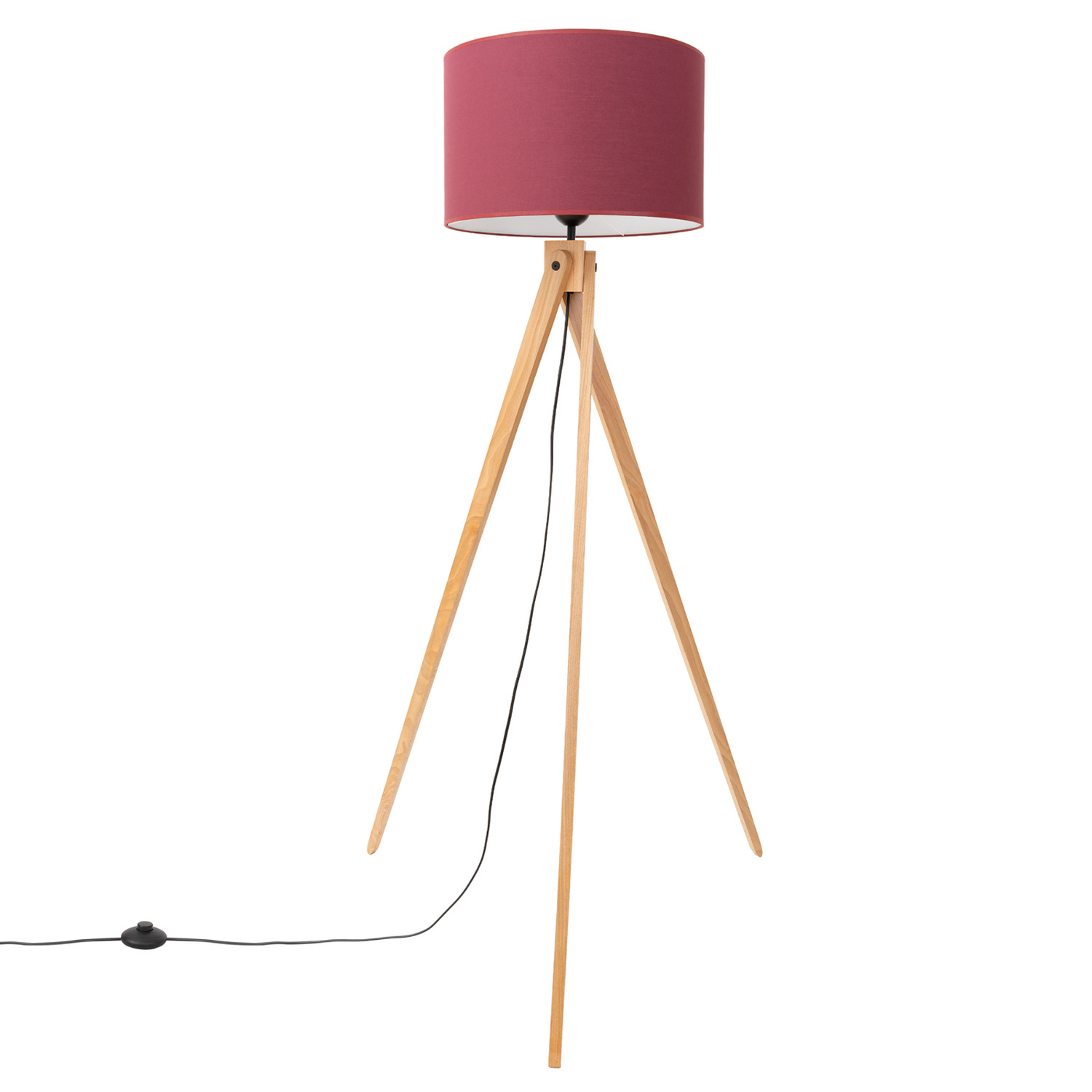 Sollux Lighting Floor Lamp Natt Burgundy