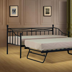 Black Metal Day Bed