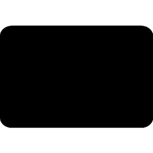 Glass Chopping Board Black