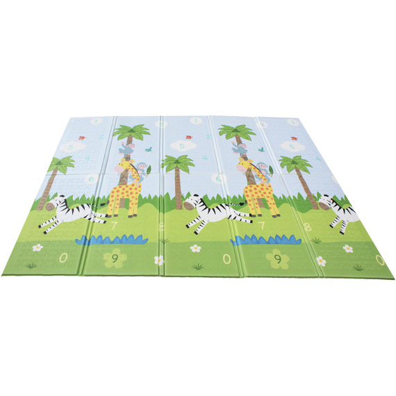 Safari Animal and Garden Insects Kids Soft Foam Crawling Mat