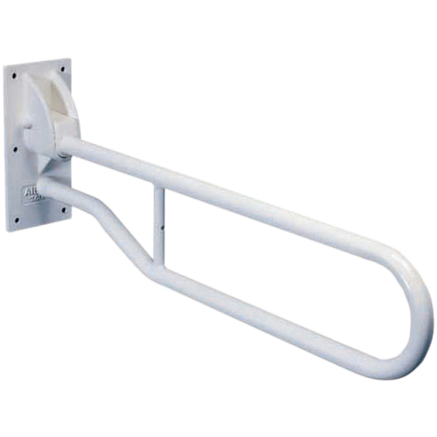Solo Hinged Arm Support - White / 600mm