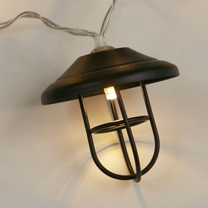 Metro Cage LED Outdoor Solar String Light