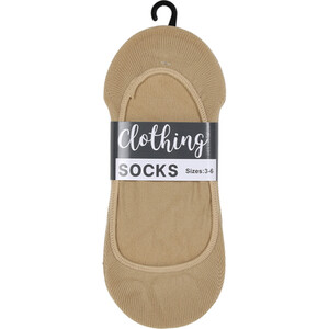 Pack of 3 Womens No Show Socks