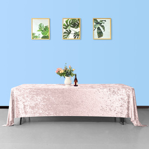 Crushed Velvet Tablecloth