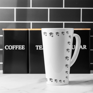 Eye Of Horus Latte Mug