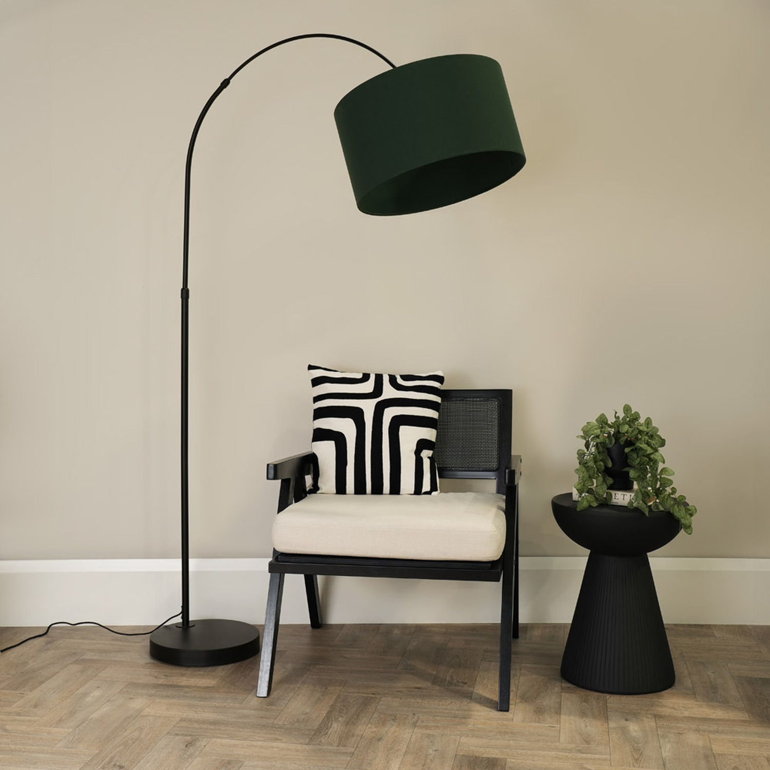 Image of Louis Arched Floor Lamp with a&hellip;