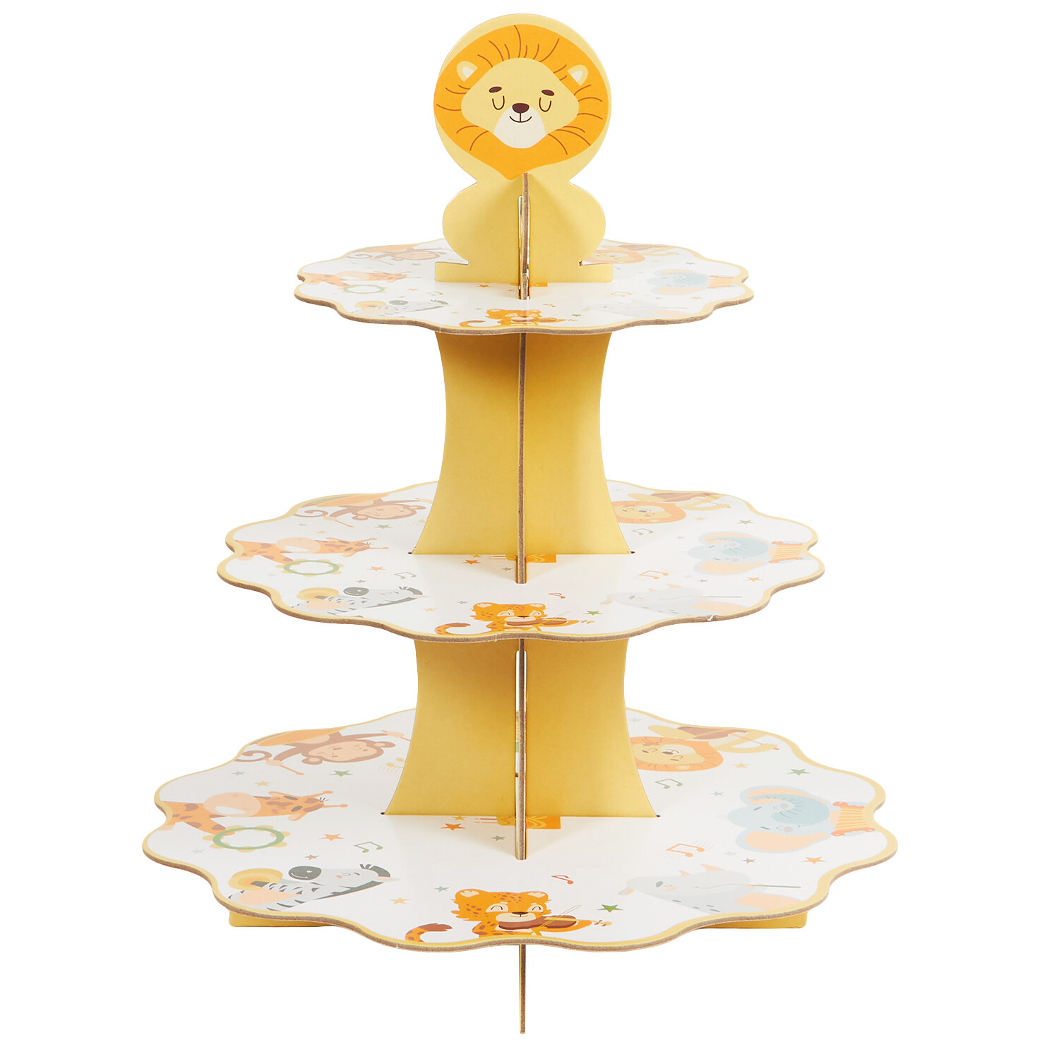 Image of Safari Party Cake Stand - Multicolour