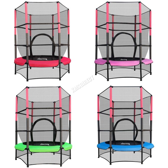 Children Mini Trampoline with Safety Net 4.5ft