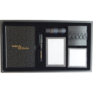 Sabr  Shukr Stationery Gift Set Geometric