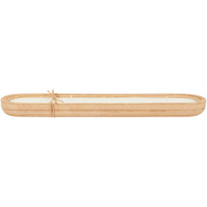 Nectarine Blossom Wooden Candle