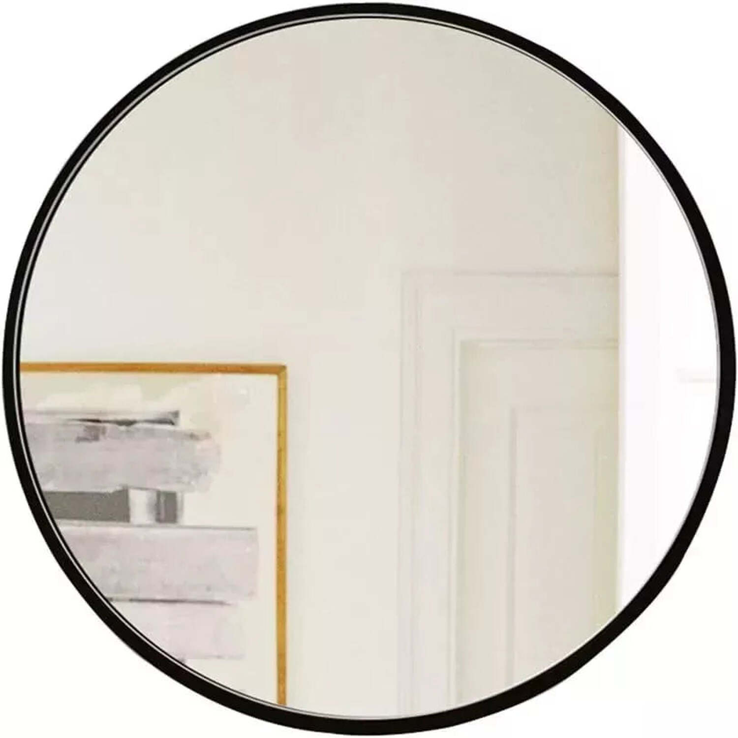 Image of Large Modern Minimalist Round Wall Mirror&hellip;