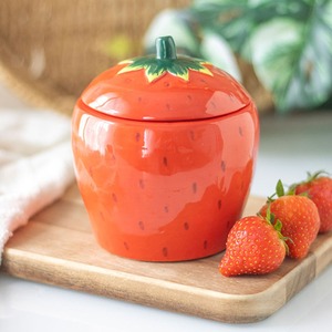 Ceramic Fruit Shape Jar and Candle