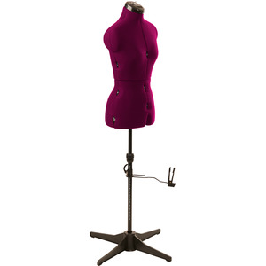 Plain Wine Adjustable Dressmakers Dummy