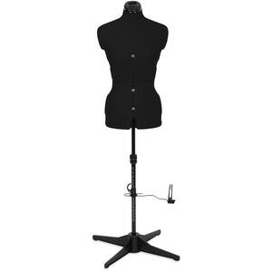 Plain Black Adjustable Dressmakers Dummy