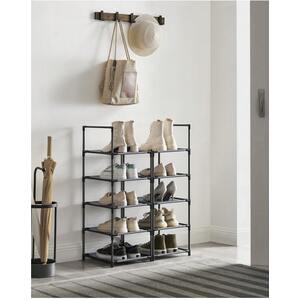 SONGMICS 10-Tier Space-Saving Shoe Rack