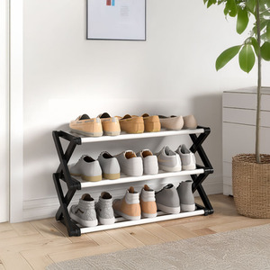 Folding Metal Shoe Storage Rack
