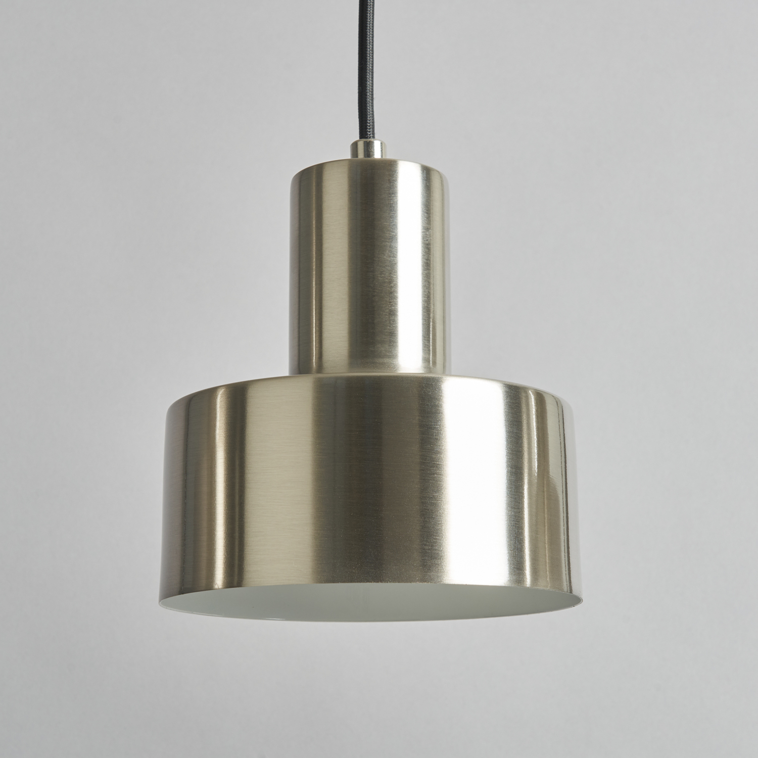 Russ Diner Pendant Ceiling Light - Nickel