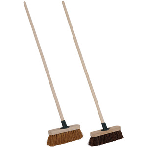Charles Bentley Bassine and Coco Brooms Set Of 2