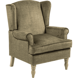 Helena Traditional Accent Armchair High Back Occasional Wing Back Design