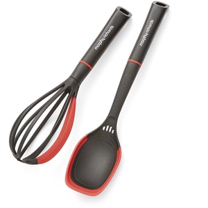 Morphy Richards Whisk and Solid Spoon Utensil Set