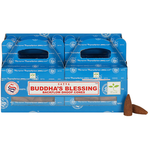 Buddha'S Blessing Backflow Dhoop Cone Set