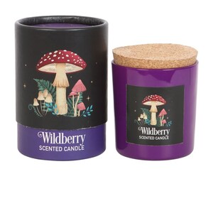 Forest Mushroom Wildberry Candle
