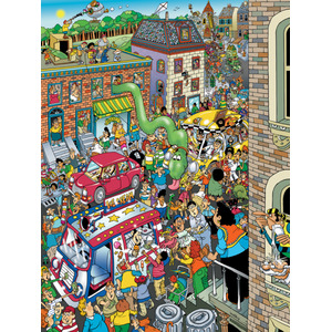 Traffic Jam - Len Epstein 1000 Piece Jigsaw Puzzle