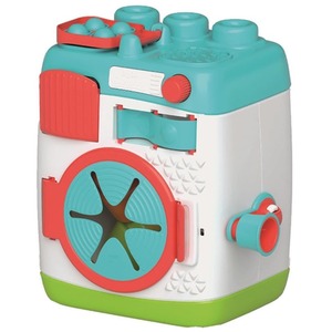 Soft Clemmy Sensory Washing Machine Toy With Sift Blocks